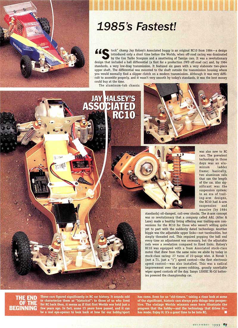 1985 s Fastest RC10Talk The Net s Largest Vintage R C Community