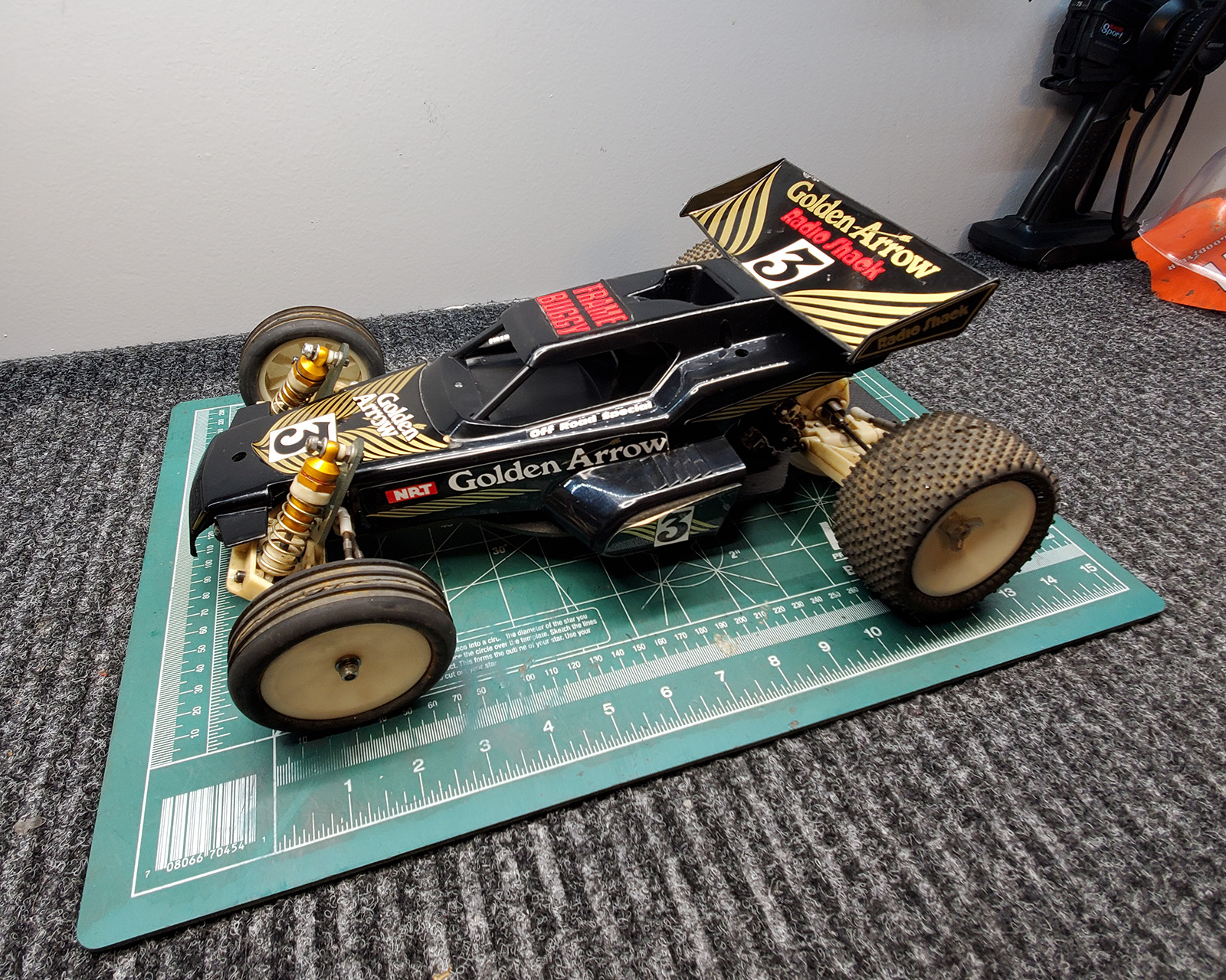 Radio Shack biometric Golden Arrow Buggy