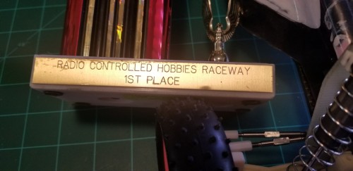 Radio Controlled Hobbies Raceway 1st Place