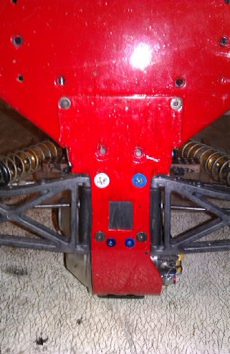 B3 rear plate mounting
