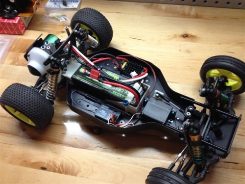 Associated RC10 (Worlds Car chassis, stealth transmission)_small 6.JPG